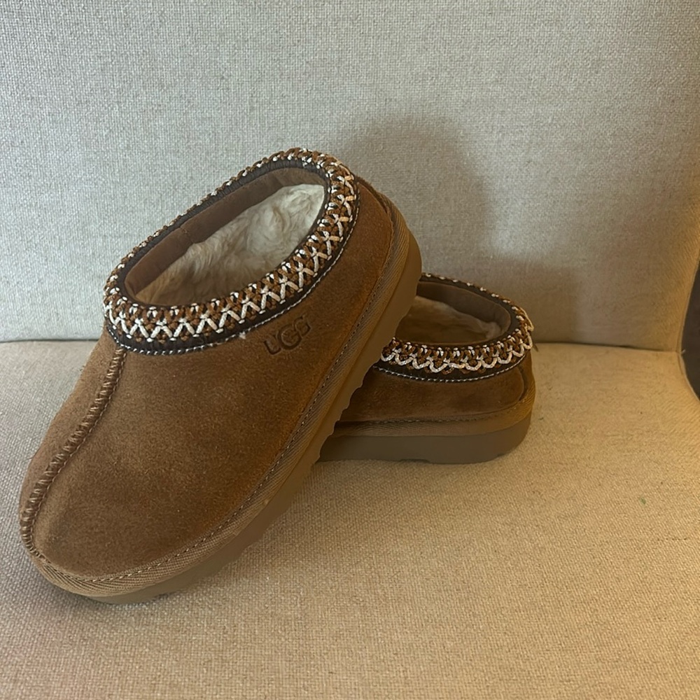 UGG Kids Brown Slip-On Shoes